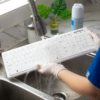 Washing White Seal Silk Pro waterproof, silicone and mechanical keyboard