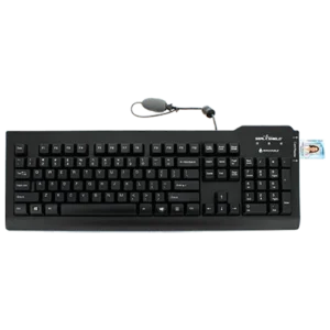 Seal Clean™ Waterproof Keyboard w/Card Reader SSKSV207RUSA - TAA Compliant - SSKSV207RUSA