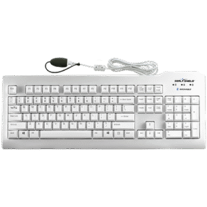 Seal Clean Glow™ Waterproof Keyboard w/Key Lock  6'Cable  - SSWKSV207GL r4