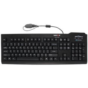 Seal Clean Glow Waterproof Keyboard w/125Khz Contactless Card Reader SSKSV207GRC125
