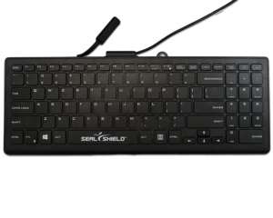 Flex Touch Full-size Flexible Silicone Washable Keyboard with