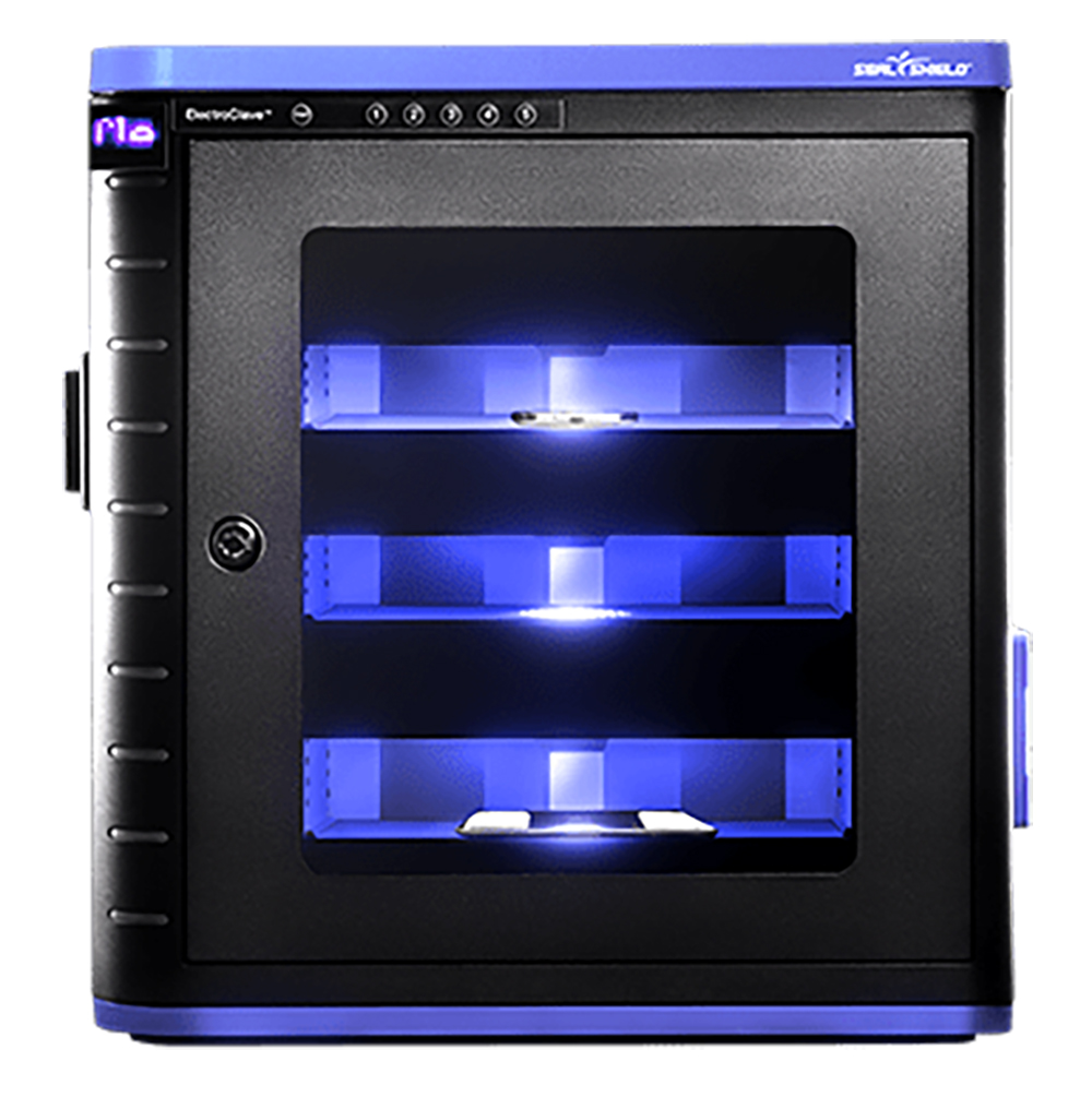 ElectroClave Sanitization System with secure storage