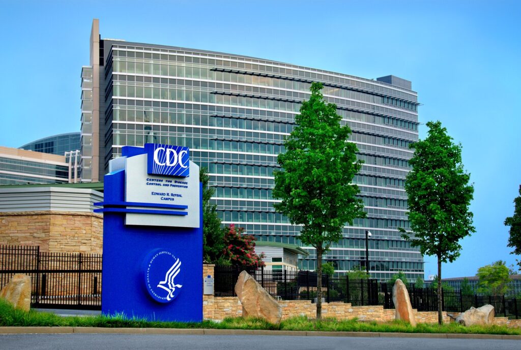 Centers for Disease Control and Prevention (CDC) building in downtown Atlanta